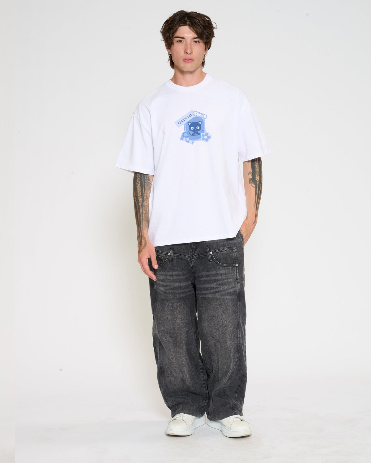 Chococat Scrapbook Oversized Tee
