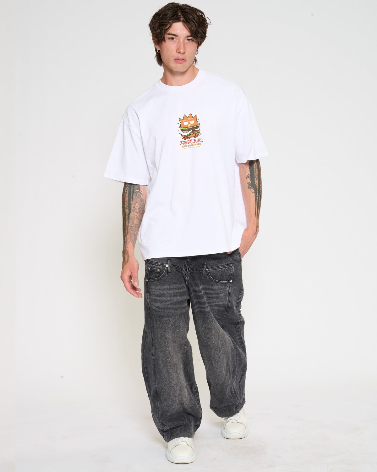 Bad Badtz-Maru Burger Oversized Tee