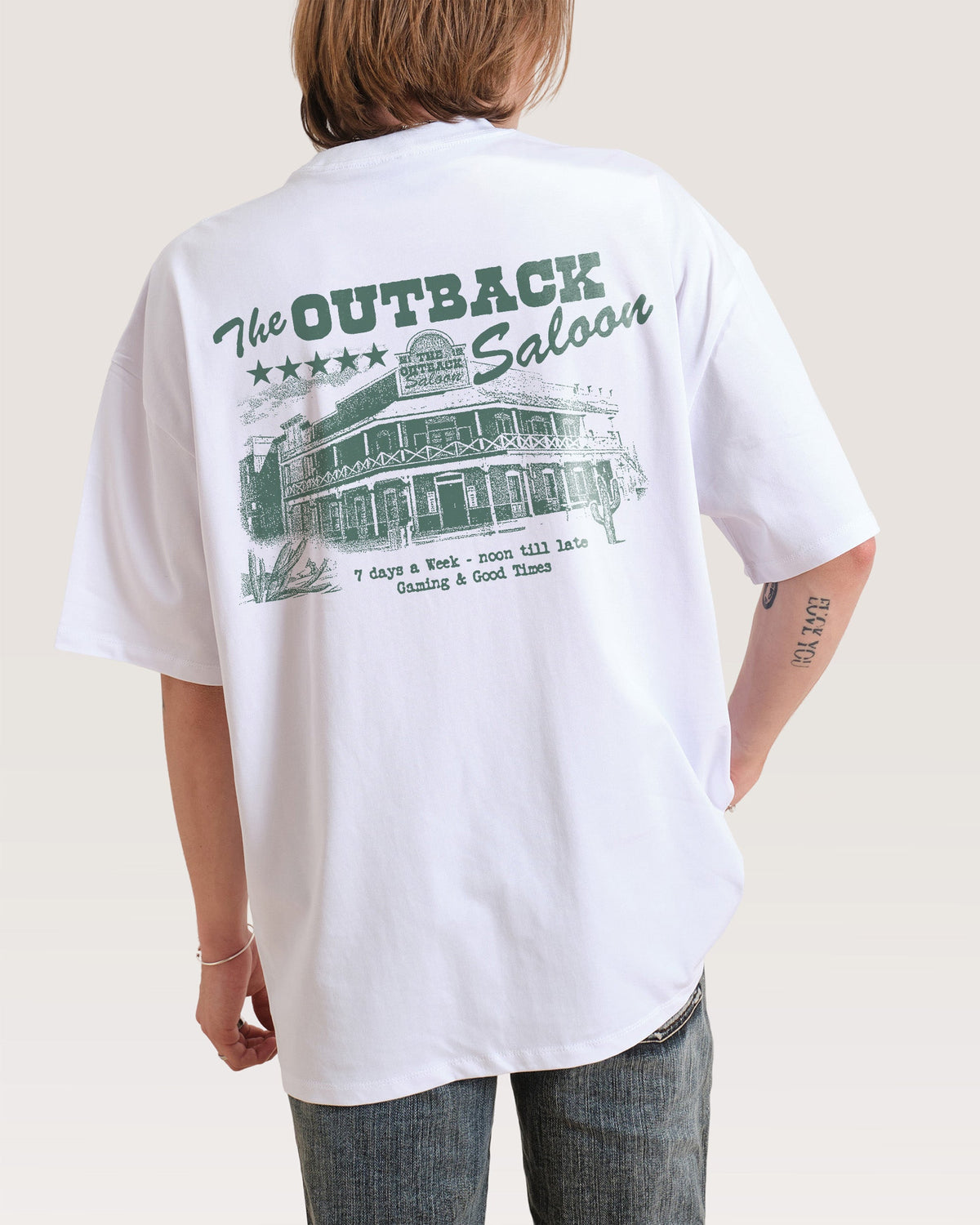 Outback Saloon Oversized Tee