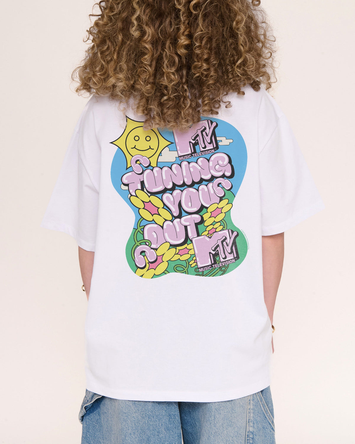 Tuning You Out Oversized Tee