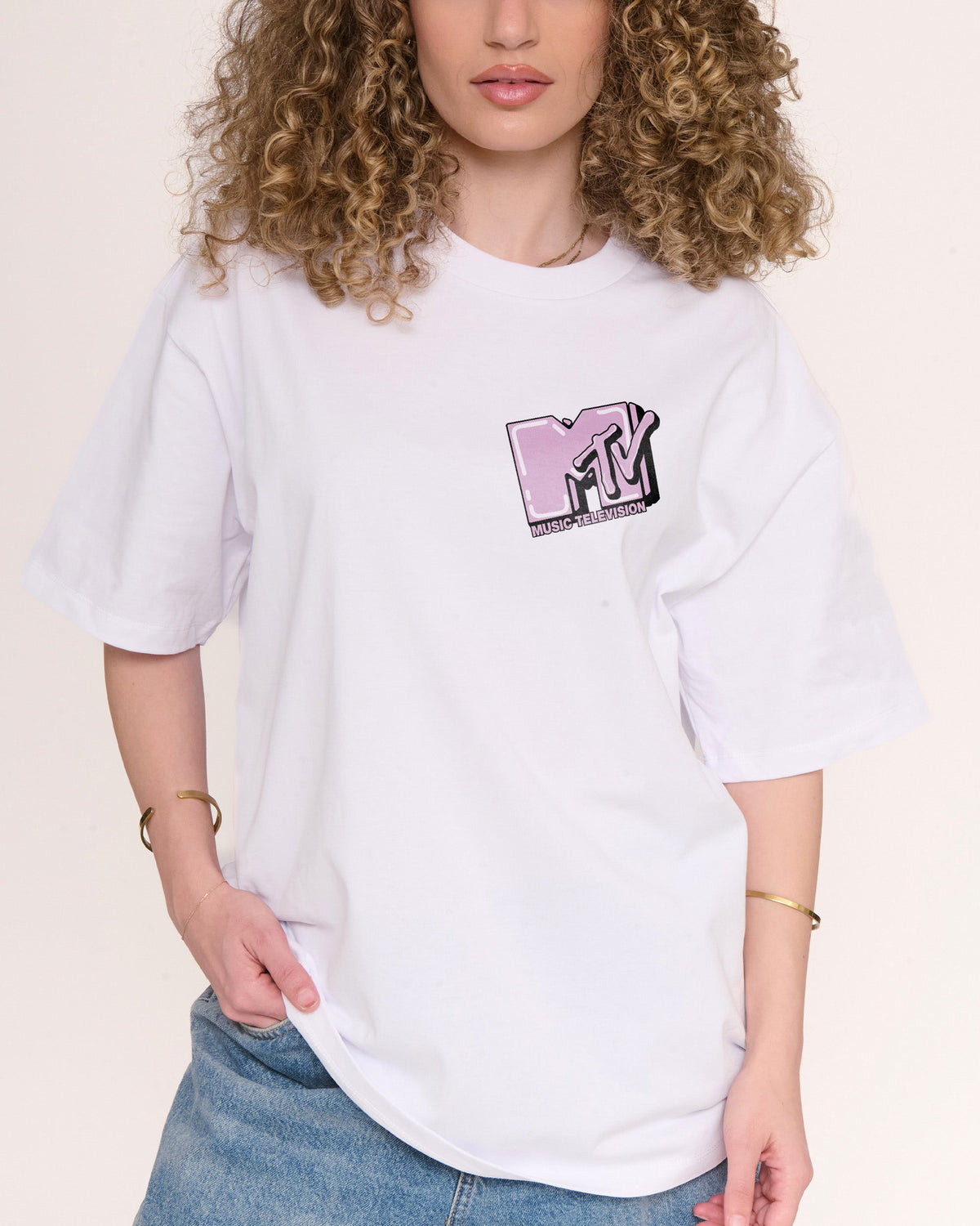 Tuning You Out Oversized Tee
