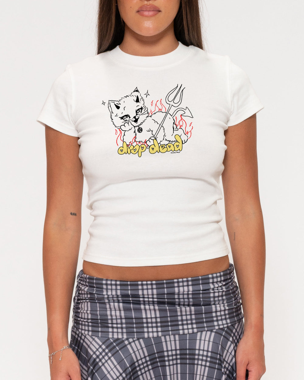 Drop Dead Longline Baby Tee
