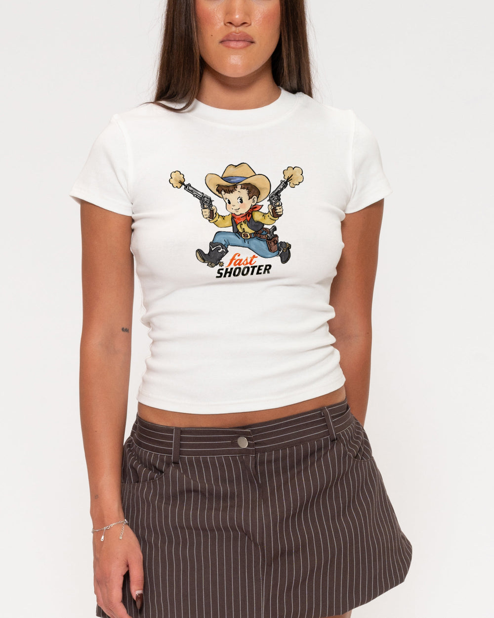 Fast Shooter Longline Baby Tee
