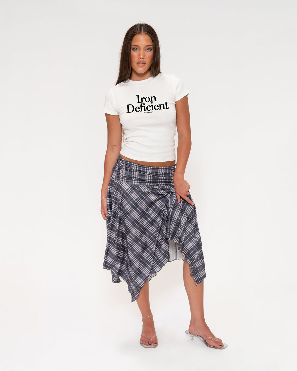 Iron Deficient Longline Baby Tee