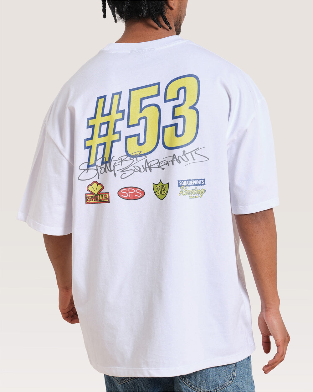 Spongebob Racing Oversized Tee