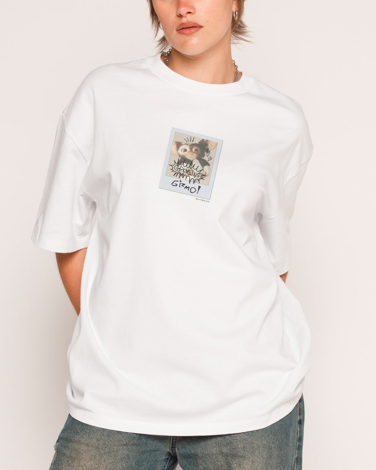 Gizmo Polaroid Oversized Tee