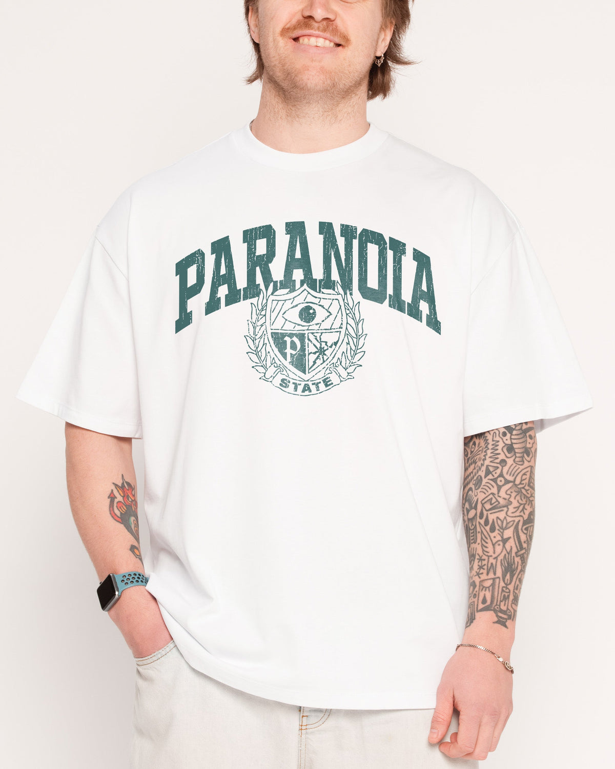 Paranoia State Oversized Tee