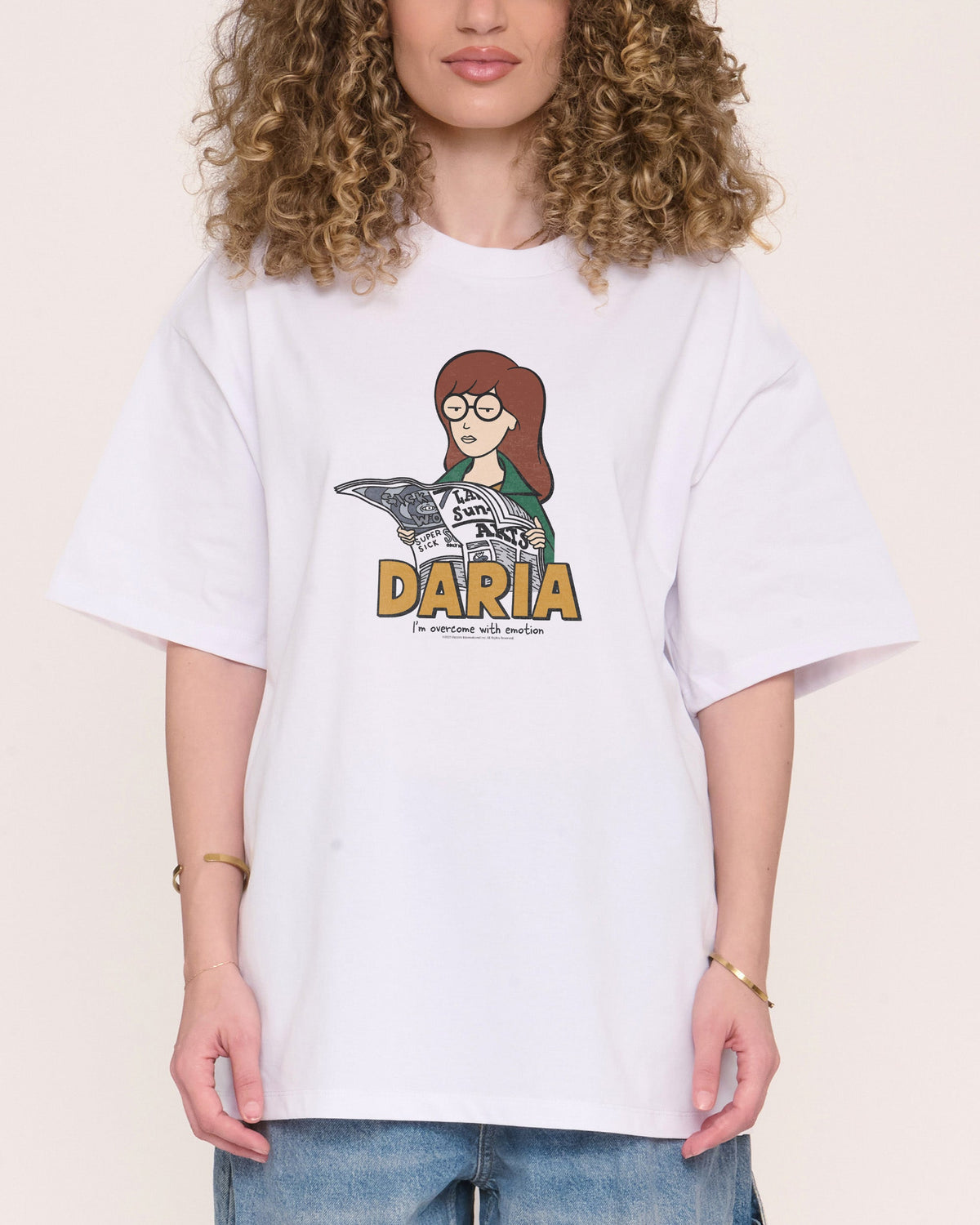 I’m Overcome with Emotion Oversized Tee