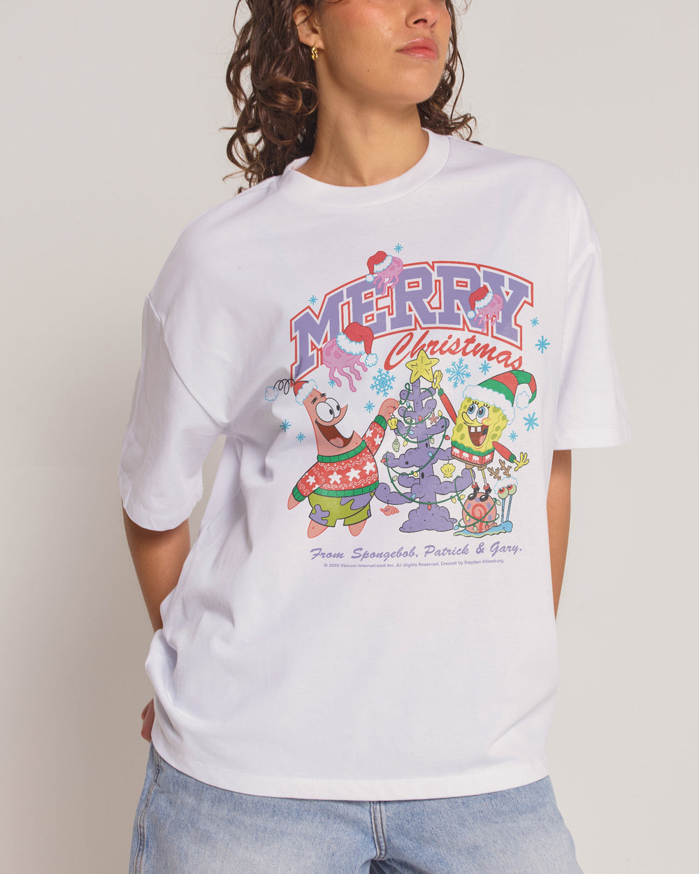 Shellebrate The Holidays Oversized Tee