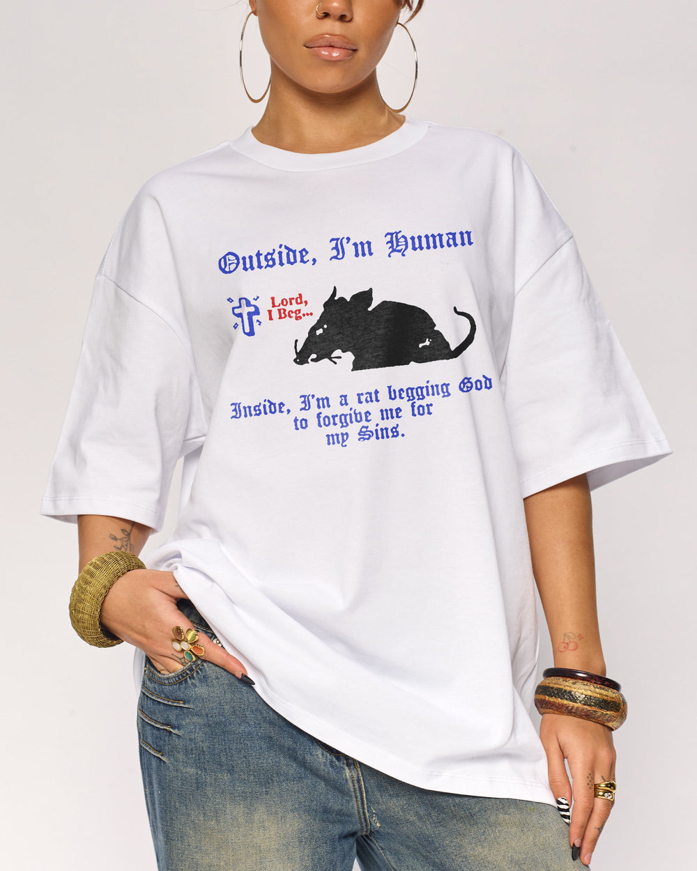 Once Human Oversized Tee