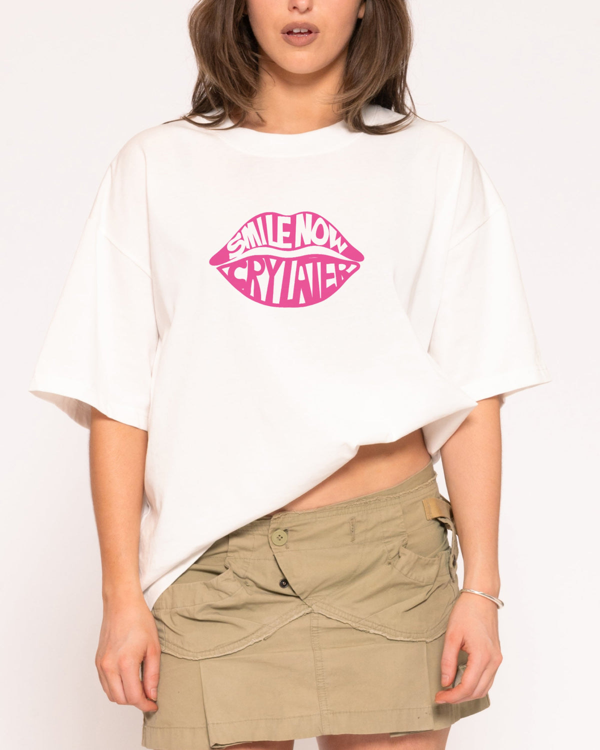Smile Now, Cry Later Boxy Tee