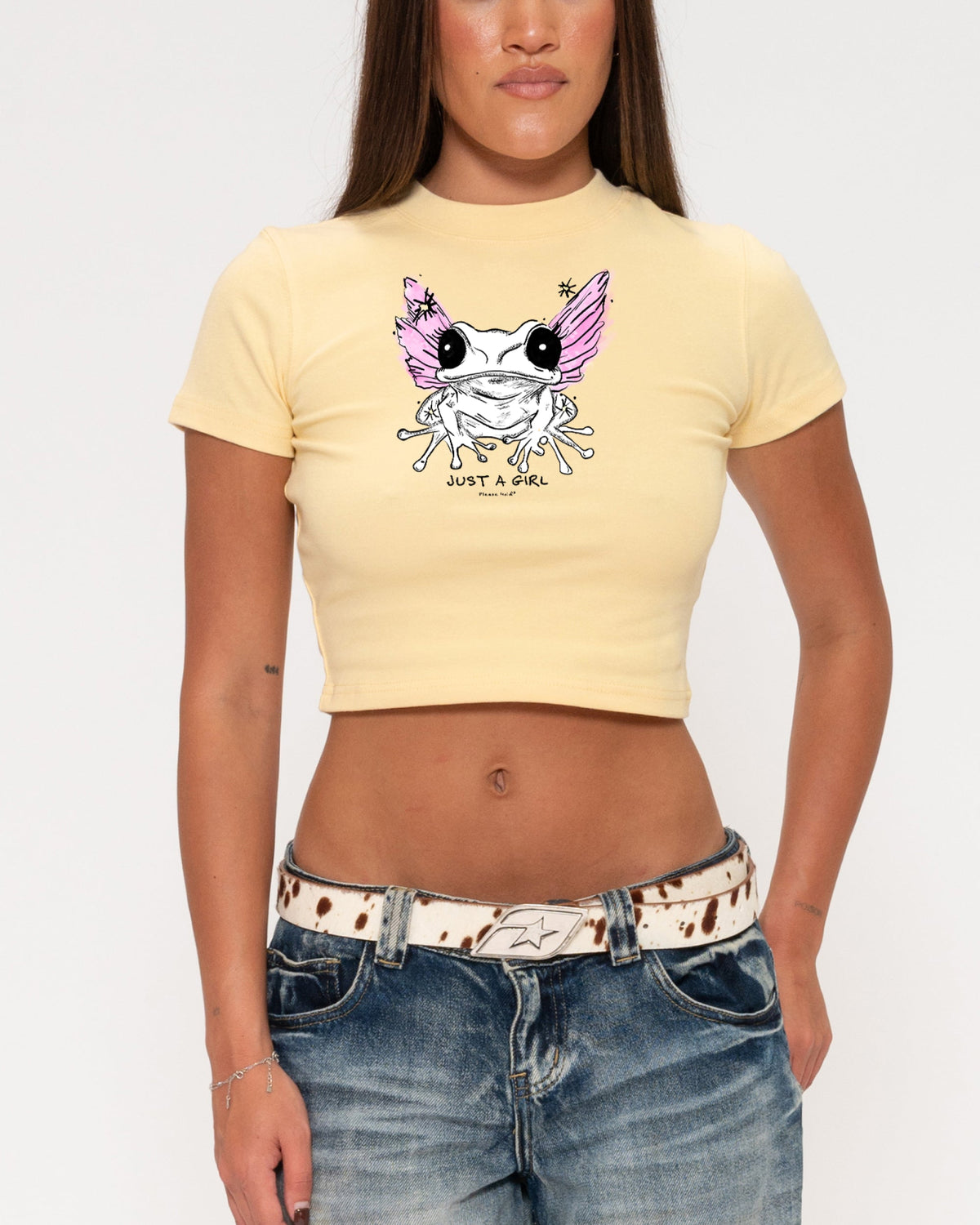 Just a Girl Baby Tee