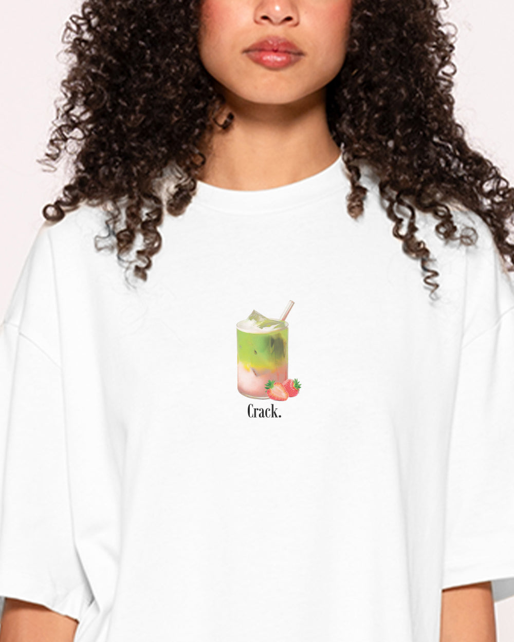 Matcha Crack Oversized Tee
