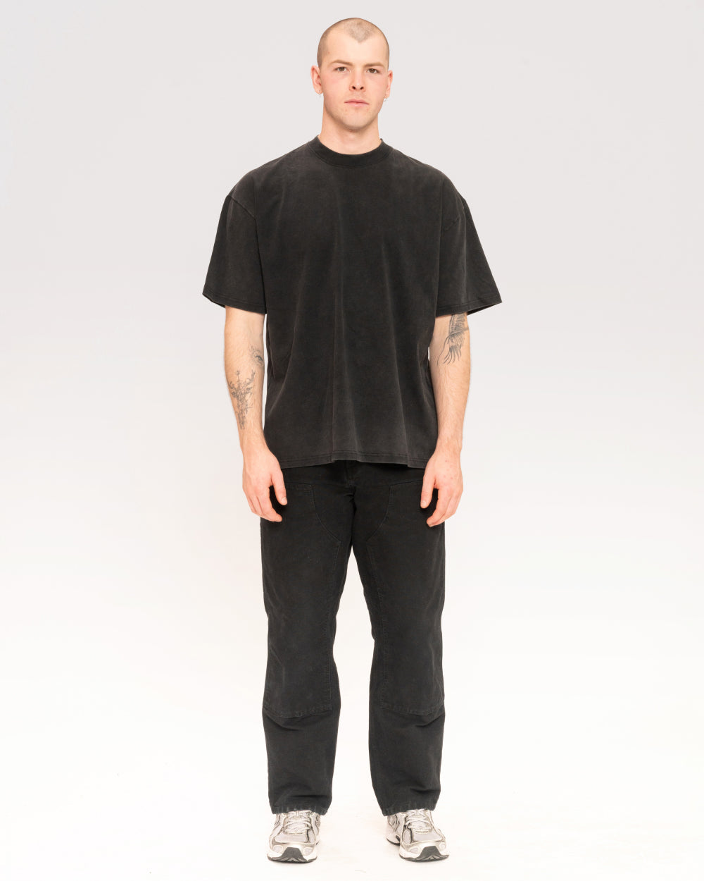 Wash Tee 2 Pack: Black Stone, Grey Stone