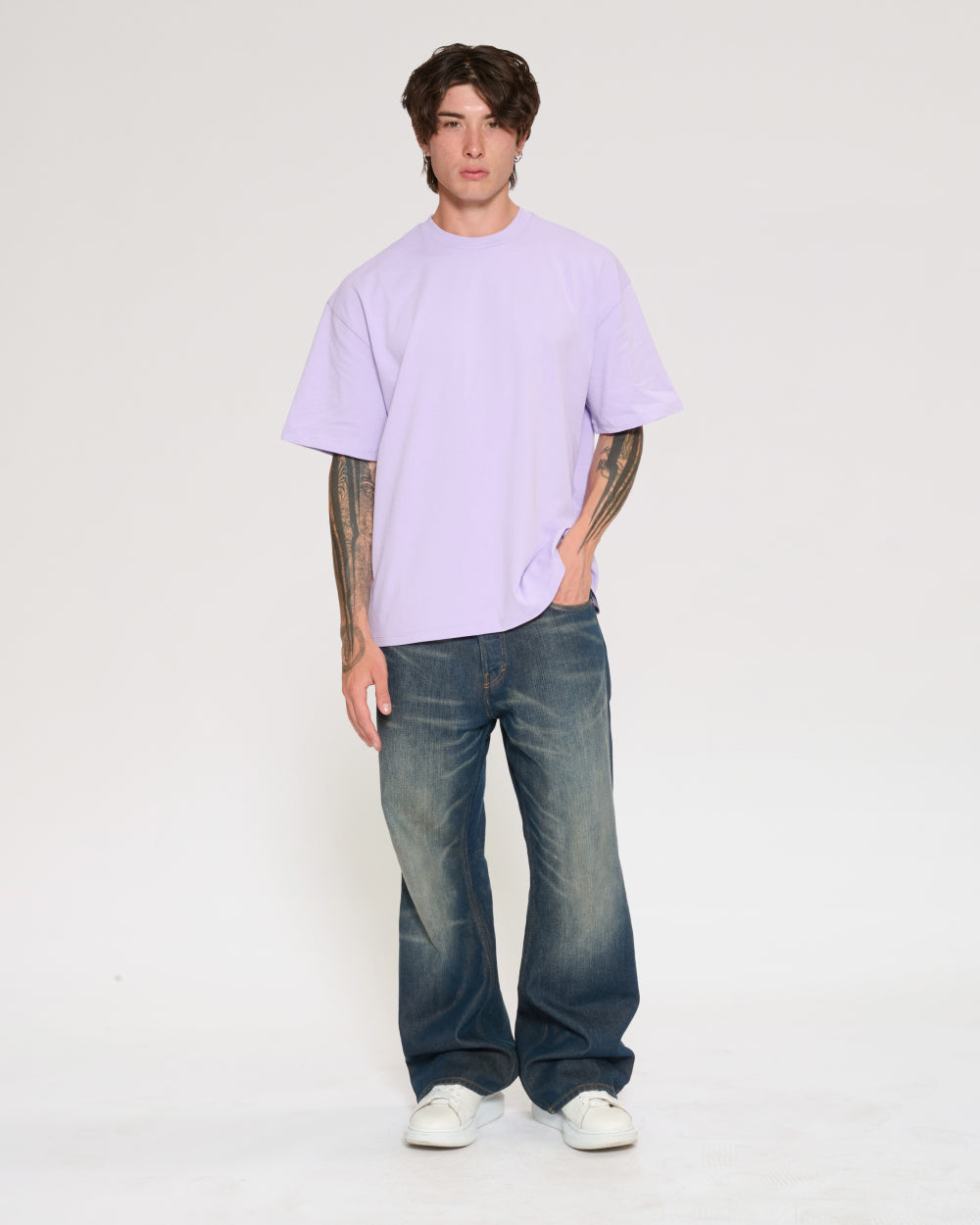 Oversized Tee 2 Pack: Powder Blue, Lilac