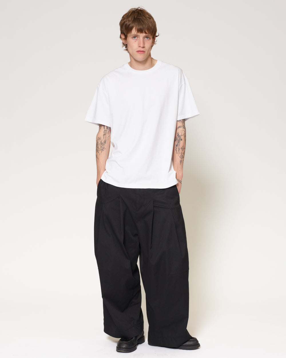 Oversized Tee 2-Pack: Black, White