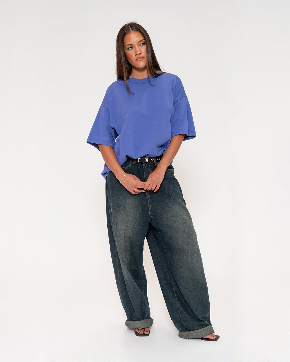 Boxy Tee 5-Pack: Black, Dusk, Pale Blue, Pistachio, White