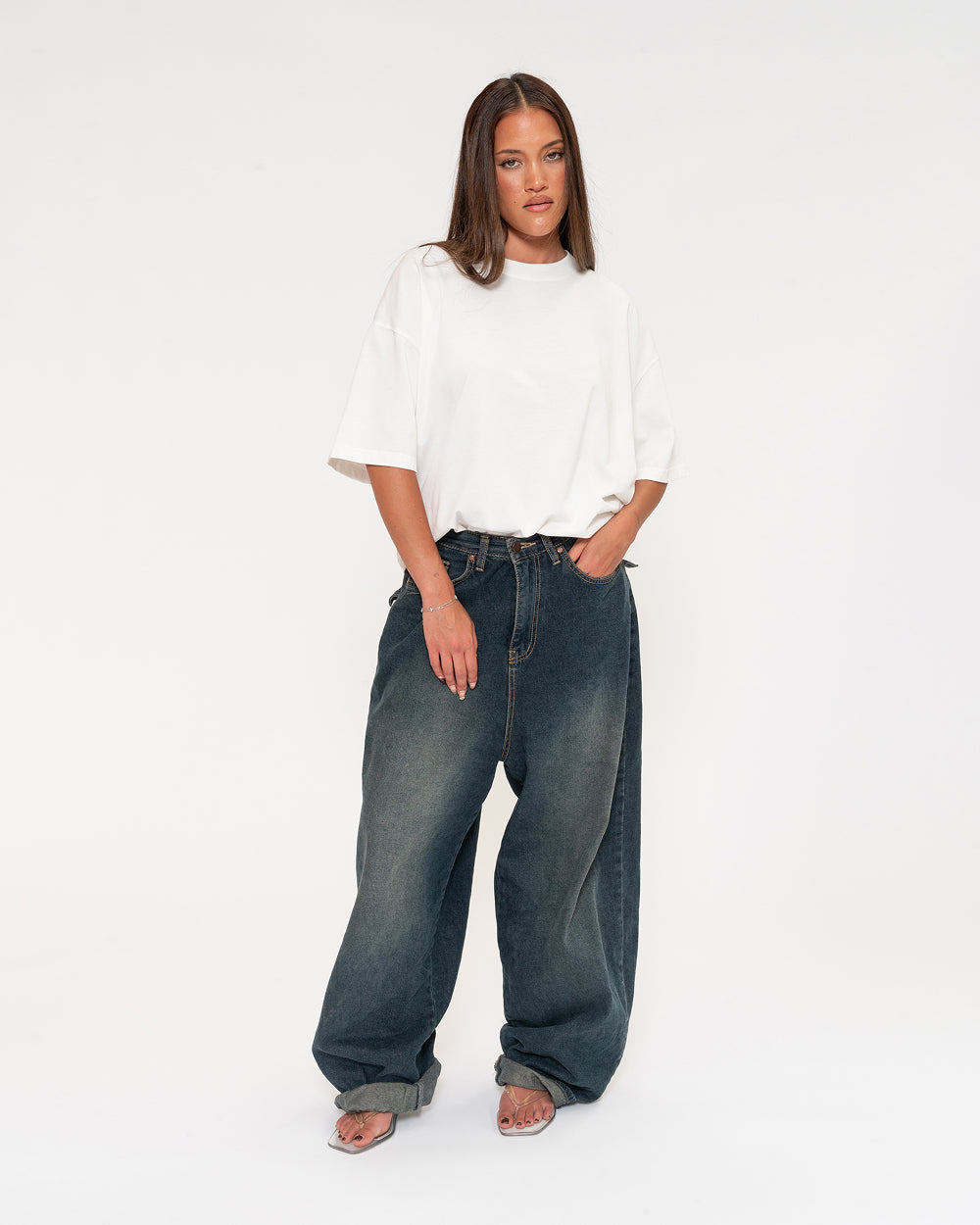 Boxy Tee 5-Pack: Black, Dusk, Pale Blue, Pistachio, White